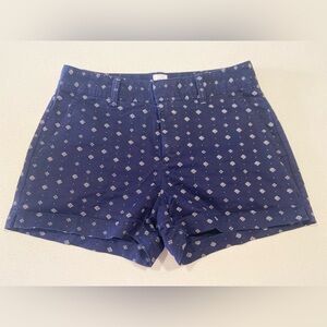 GAP Blue and White City Shorts